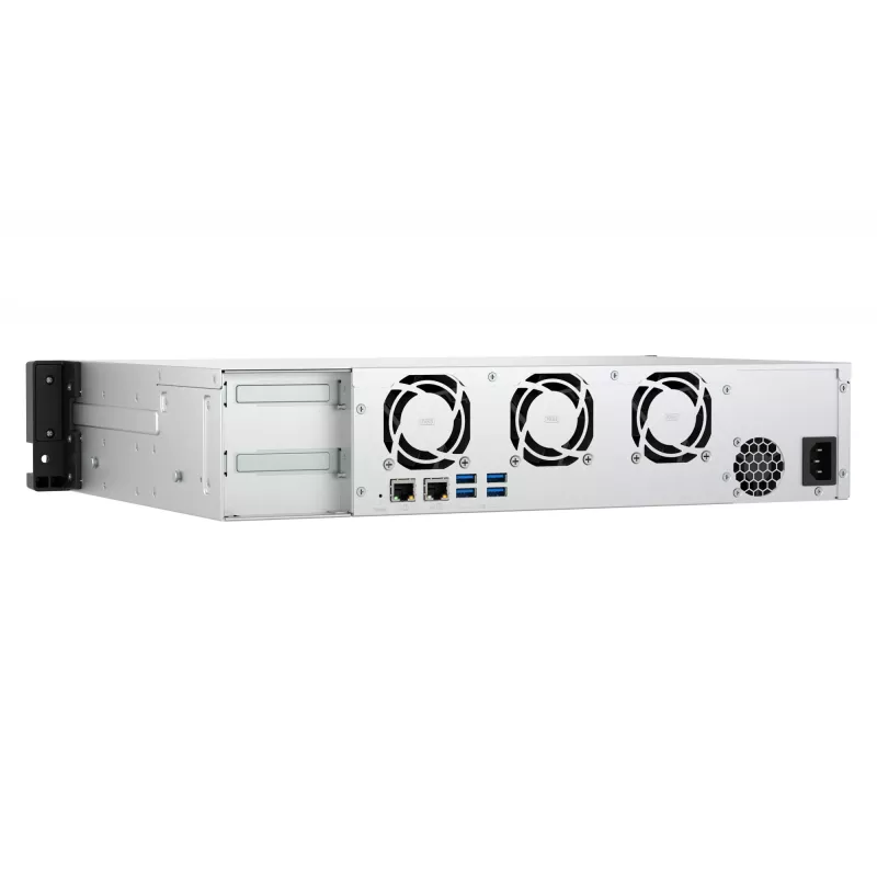 QNAP TS-855EU-8G NAS / saugojimo serveris Rack (2U) Intel Atom® C5125 8 GB DDR4 0 TB QuTS hero Juoda