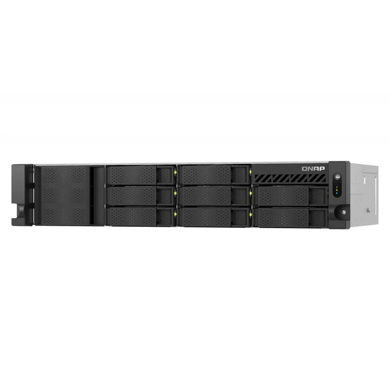 QNAP TS-855EU-8G NAS / saugojimo serveris Rack (2U) Intel Atom® C5125 8 GB DDR4 0 TB QuTS hero Juoda