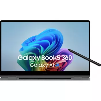 Hibridinis nešiojamasis kompiuteris Samsung Galaxy Book5 360 15,6 colio Intel Core Ultra 5 32 GB 512 GB Intel Arc Windows 11 Pro
