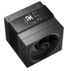 Oro aušintuvas DeepCool ASSASSIN IV VC VISION — dviejų ventiliatorių 120/140 mm, 300 W TDP, 7 šilumos vamzdeliai, LGA115x/LGA1200/LGA1700/LGA20xx suderinamas, juodas