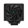 Oro aušintuvas DeepCool ASSASSIN IV VC VISION — dviejų ventiliatorių 120/140 mm, 300 W TDP, 7 šilumos vamzdeliai, LGA115x/LGA1200/LGA1700/LGA20xx suderinamas, juodas