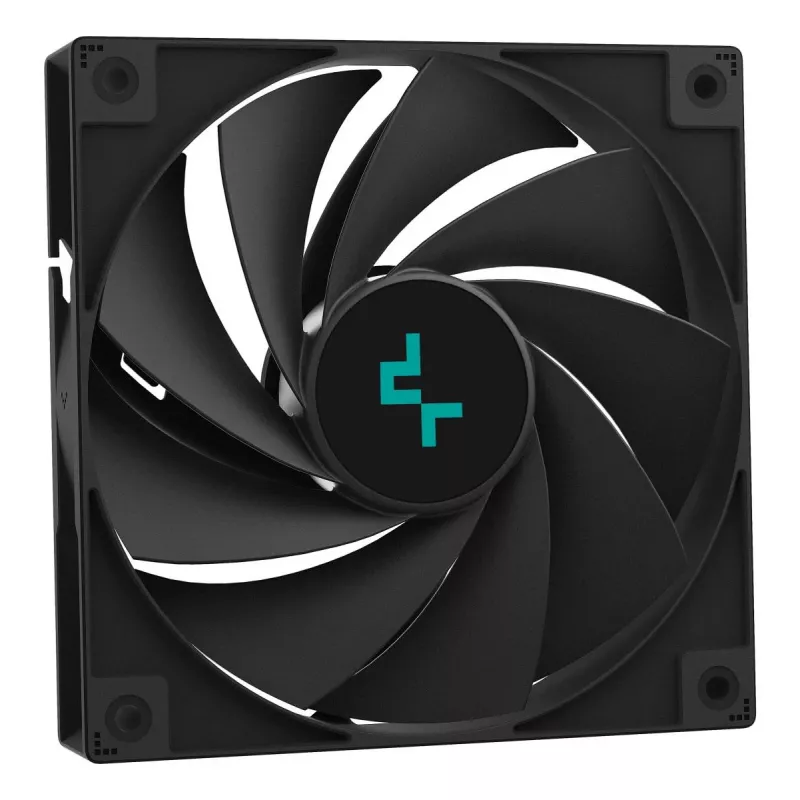Oro aušintuvas DeepCool ASSASSIN IV 14 cm juodas — maks. 2,44 mmH2O oro slėgis, 14 cm FDB ventiliatorius, 1700 aps./min., 79,1 cfm, 7 šilumos vamzdeliai