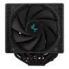 Oro aušintuvas DeepCool ASSASSIN IV 14 cm juodas — maks. 2,44 mmH2O oro slėgis, 14 cm FDB ventiliatorius, 1700 aps./min., 79,1 cfm, 7 šilumos vamzdeliai