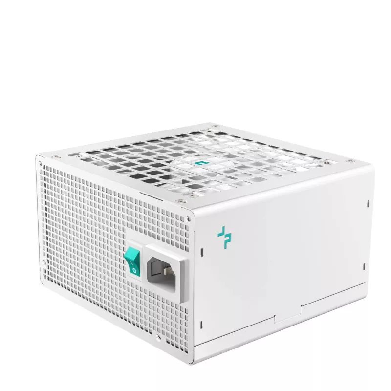 Maitinimo blokas DeepCool PL750D WH — 750 W, ATX 20+4 pin, 80 PLUS Bronze, 120 mm ventiliatorius, baltas
