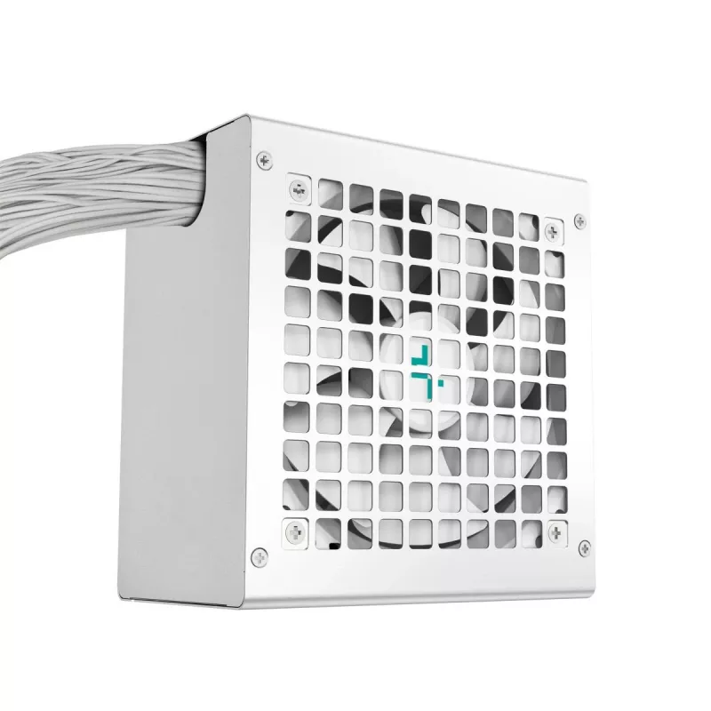 Maitinimo blokas DeepCool PL750D WH — 750 W, ATX 20+4 pin, 80 PLUS Bronze, 120 mm ventiliatorius, baltas