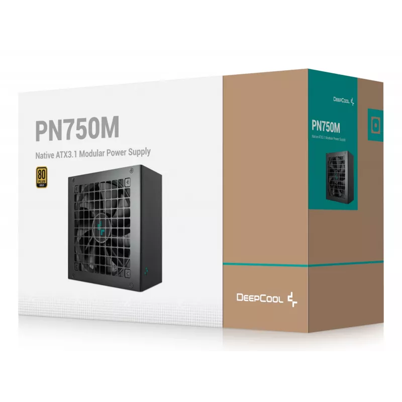 Gamer Storm PN750M maitinimo blokas 750 W 20+4 kontaktų ATX ATX juodas