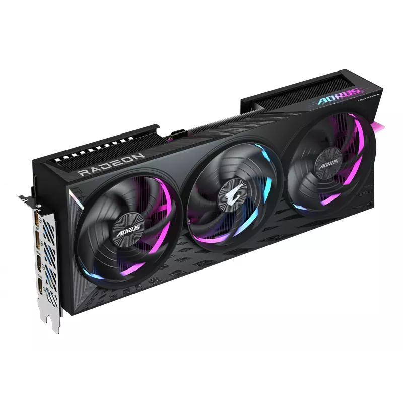 Vaizdo plokštė GIGABYTE Radeon RX 9070 XT 16GB GDDR6, PCIe 5.0, 256-bit, 339×136×59 mm