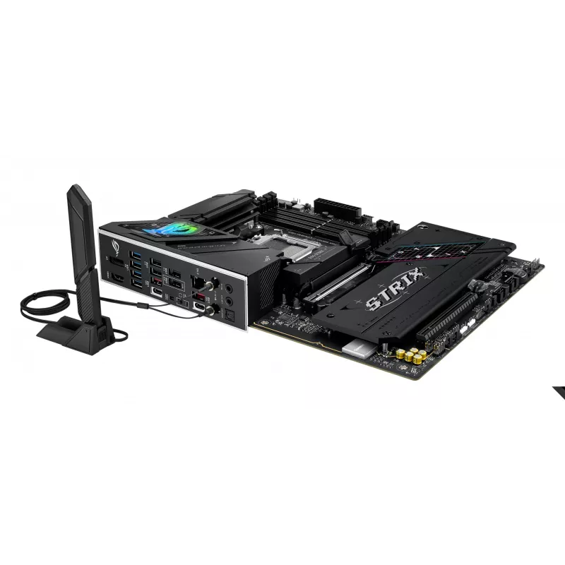 Pagrindinė plokštė ASUS ROG STRIX B850-F GAMING WIFI — AMD B850, Socket AM5, ATX, DDR5, 4×M.2, Wi‑Fi 7, 2.5Gb LAN