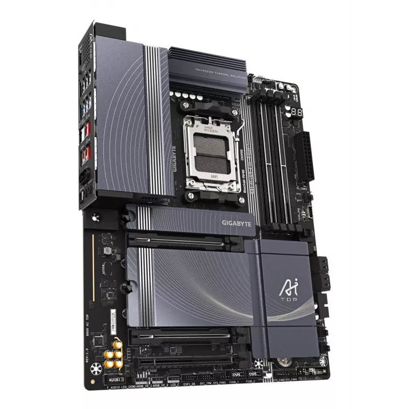 Motininė plokštė GIGABYTE B850 AI TOP, AMD B850, Socket AM5, ATX