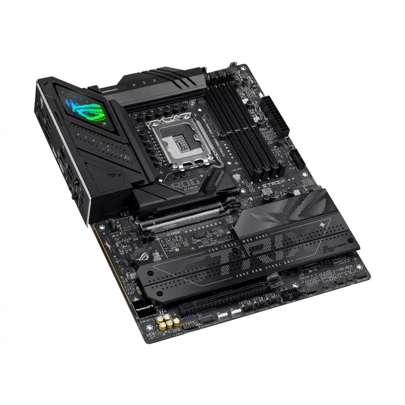 Pagrindinė plokštė ASUS ROG STRIX B860-F GAMING WIFI — Intel B860, LGA 1851, ATX, DDR5, 4x DIMM, Wi‑Fi 7, 2.5Gb LAN, 4x M.2