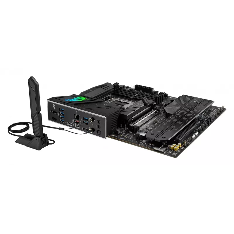 Pagrindinė plokštė ASUS ROG STRIX B860-F GAMING WIFI — Intel B860, LGA 1851, ATX, DDR5, 4x DIMM, Wi‑Fi 7, 2.5Gb LAN, 4x M.2
