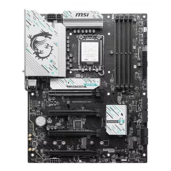 Pagrindinė plokštė MSI B860 GAMING PLUS WIFI — Intel B860, LGA 1851, ATX, DDR5, 4x DIMM, 3x M.2, Wi‑Fi 7, 5GbE