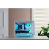 FSP S380-WA korpusas Mini Tower mITX, mATX baltas ARGB, Mikro bokštas, Kompiuterio, Balta, micro ATX, Mini-ITX, SPCC, Grūdintas stiklas, Žaidimams
