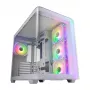FSP M580-WA korpusas Midi Tower mITX, mATX, baltas ARGB