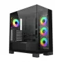 FSP M540-BA korpusas Midi Tower mITX, mATX, ATX (BTF) juodas, Midi Tower, PC, juoda, ATX, mikro ATX, Mini-ITX, stiklas, SPCC, žaidimams
