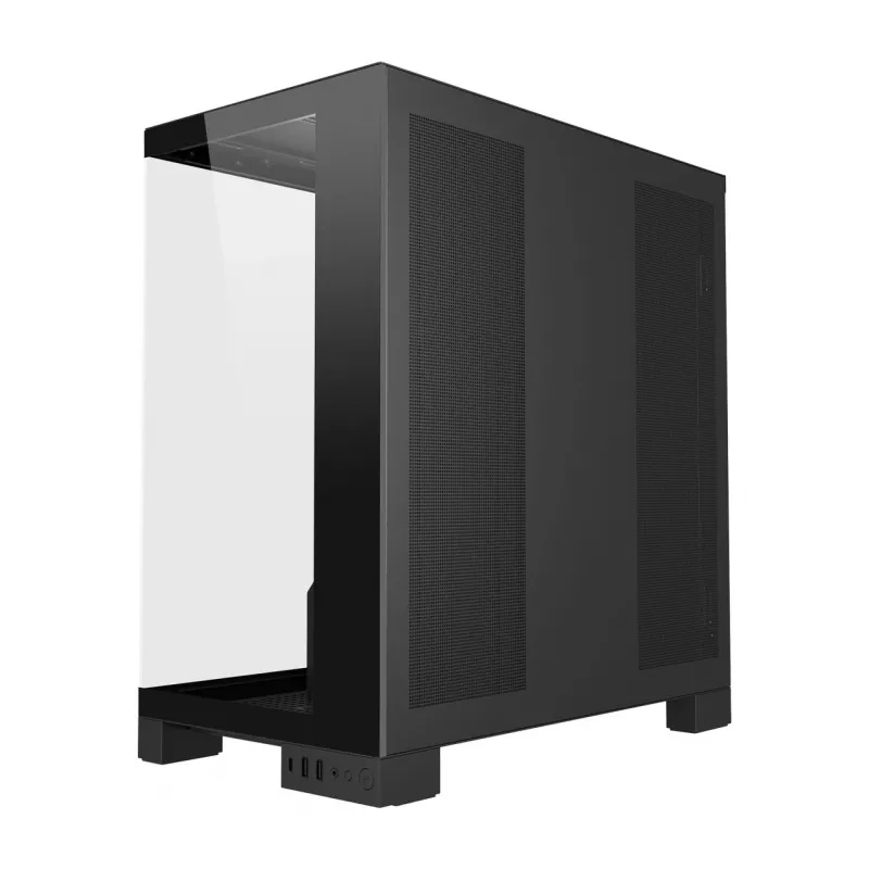 FSP M540-BA korpusas Midi Tower mITX, mATX, ATX (BTF) juodas, Midi Tower, PC, juoda, ATX, mikro ATX, Mini-ITX, stiklas, SPCC, žaidimams