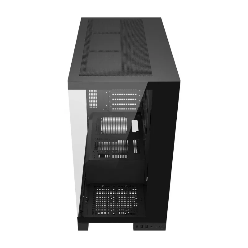 FSP M540-BA korpusas Midi Tower mITX, mATX, ATX (BTF) juodas, Midi Tower, PC, juoda, ATX, mikro ATX, Mini-ITX, stiklas, SPCC, žaidimams