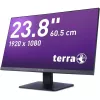 TERRA 3030225 kompiuterio monitorius 60,5 cm (23,8 col.) 1920 x 1080 pikselių Full HD LCD juodas