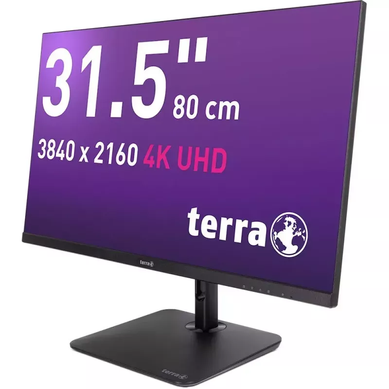 TERRA 3030234 kompiuterio monitorius 80 cm (31,5 colių) 3840 x 2160 pikselių 4K Ultra HD LCD juodas