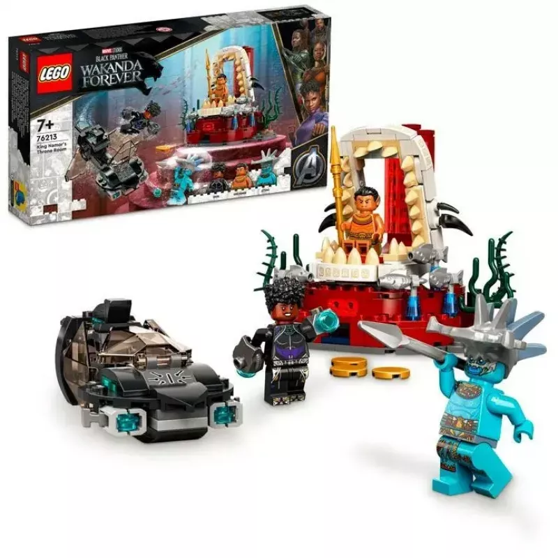 LEGO Super Heroes rinkinys „King Namor's Throne Room“ 76213 — konstravimo rinkinys, modelis 6378887