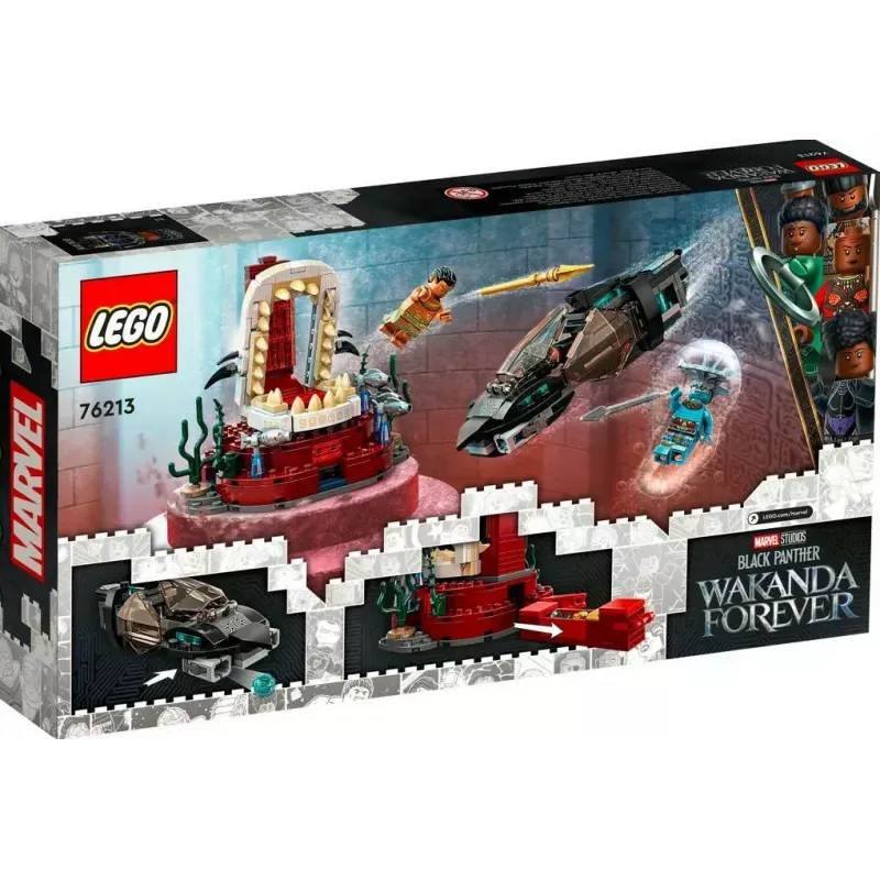 LEGO Super Heroes rinkinys „King Namor's Throne Room“ 76213 — konstravimo rinkinys, modelis 6378887