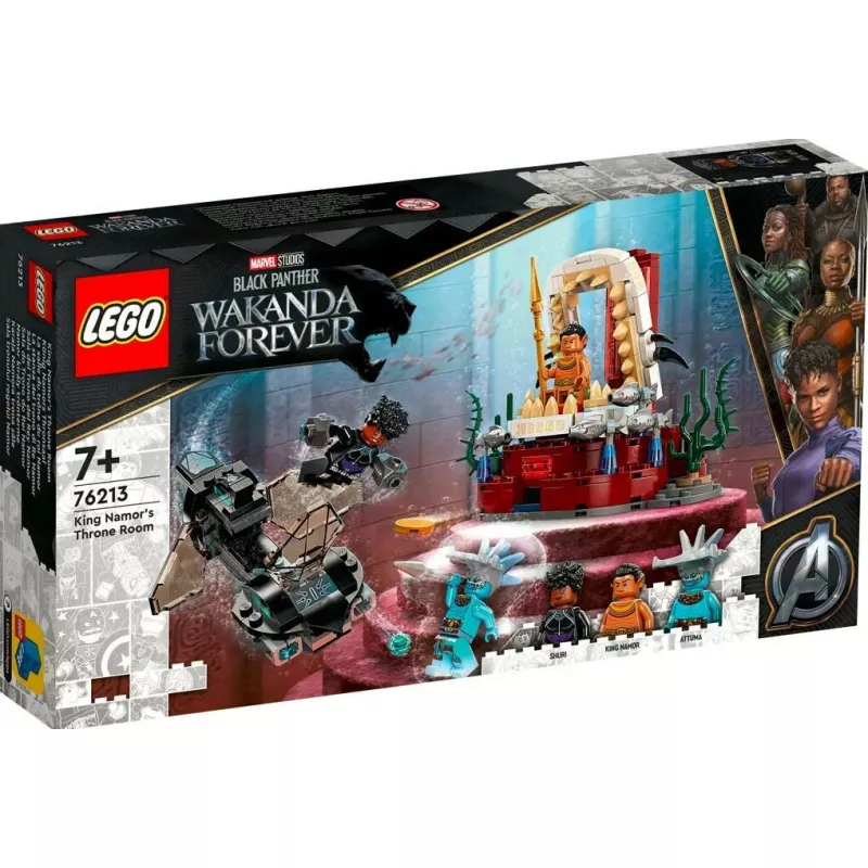 LEGO Super Heroes rinkinys „King Namor's Throne Room“ 76213 — konstravimo rinkinys, modelis 6378887