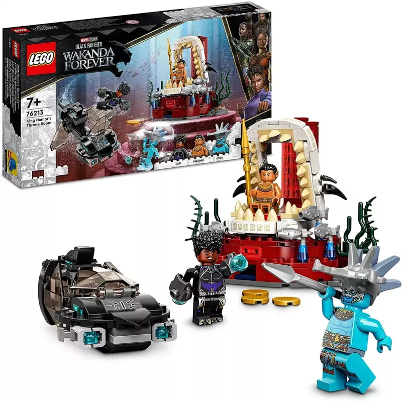 LEGO Super Heroes rinkinys „King Namor's Throne Room“ 76213 — konstravimo rinkinys, modelis 6378887