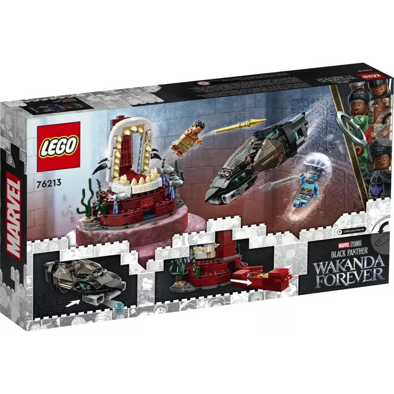 LEGO Super Heroes rinkinys „King Namor's Throne Room“ 76213 — konstravimo rinkinys, modelis 6378887