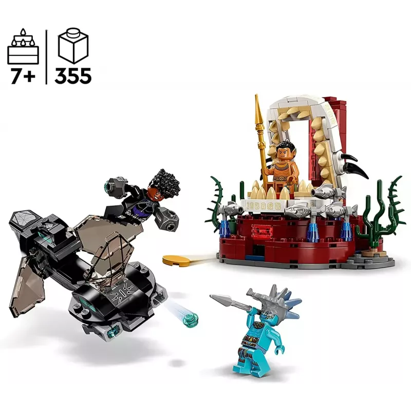 LEGO Super Heroes rinkinys „King Namor's Throne Room“ 76213 — konstravimo rinkinys, modelis 6378887