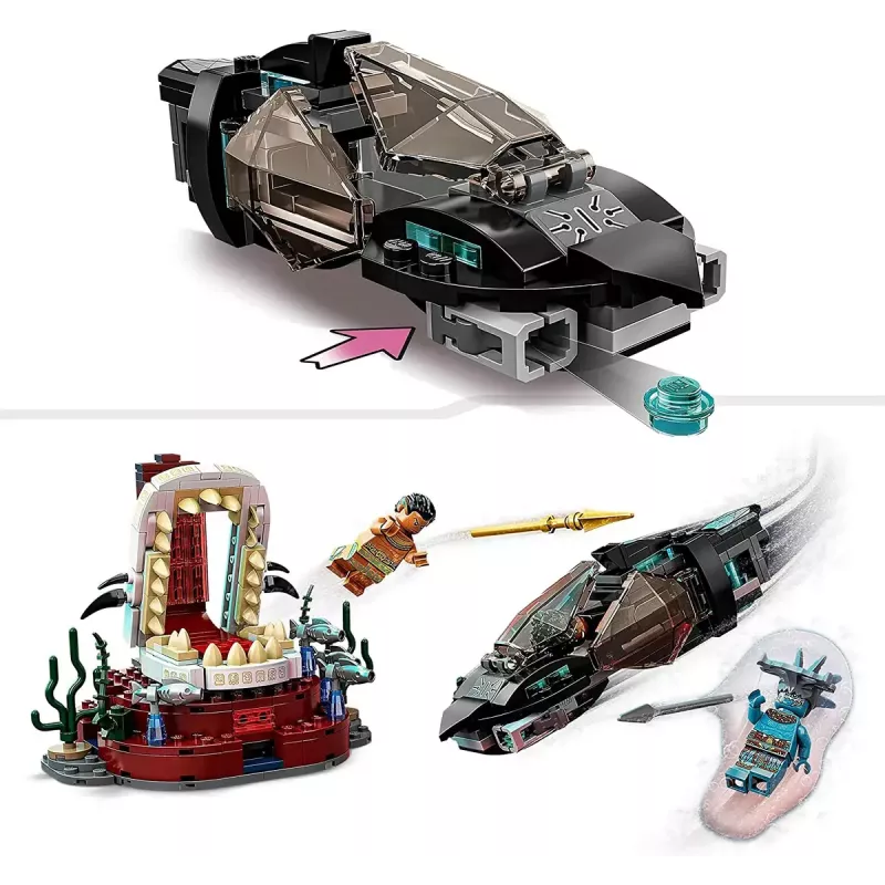 LEGO Super Heroes rinkinys „King Namor's Throne Room“ 76213 — konstravimo rinkinys, modelis 6378887