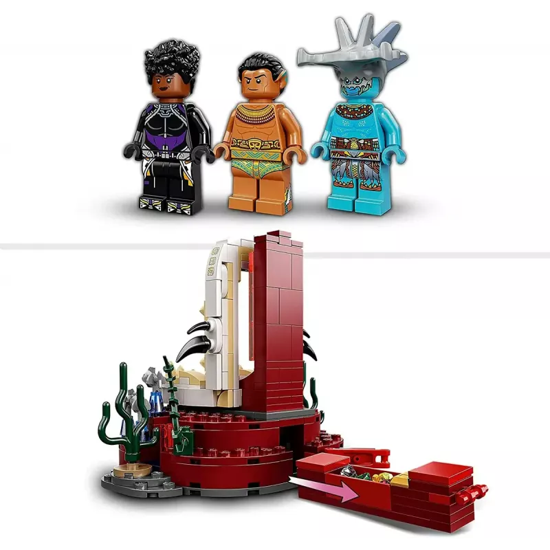 LEGO Super Heroes rinkinys „King Namor's Throne Room“ 76213 — konstravimo rinkinys, modelis 6378887