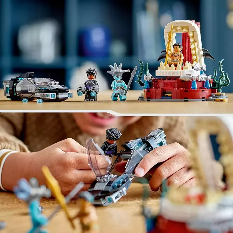 LEGO Super Heroes rinkinys „King Namor's Throne Room“ 76213 — konstravimo rinkinys, modelis 6378887