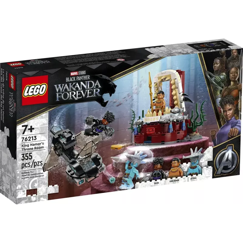 LEGO Super Heroes rinkinys „King Namor's Throne Room“ 76213 — konstravimo rinkinys, modelis 6378887
