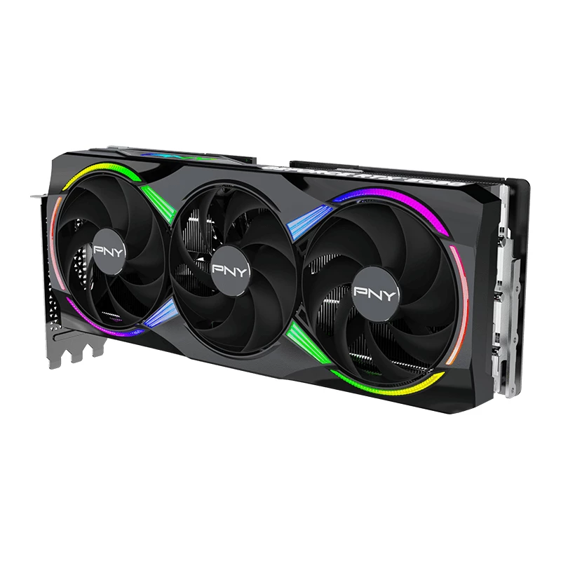PNY GeForce RTX 5080 16GB ARGB Overclocked Triple Fan - 16GB GDDR7 - DisplayPort 2.1b / HDMI 2.1b