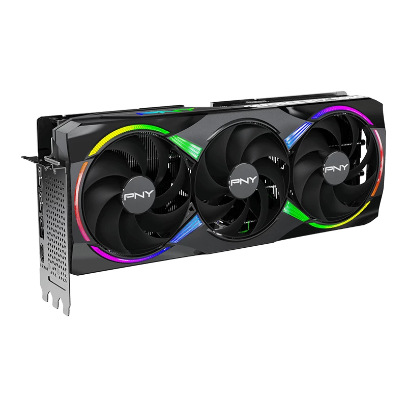 PNY GeForce RTX 5080 16GB ARGB Overclocked Triple Fan - 16GB GDDR7 - DisplayPort 2.1b / HDMI 2.1b