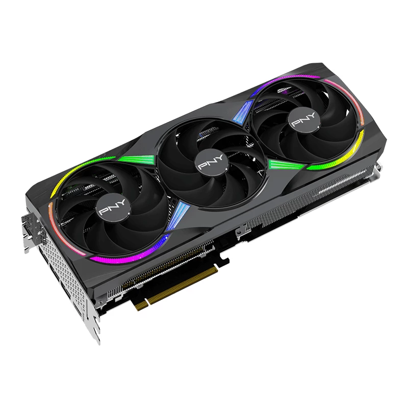 PNY GeForce RTX 5080 16GB ARGB Overclocked Triple Fan - 16GB GDDR7 - DisplayPort 2.1b / HDMI 2.1b