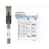 Tinklo kabelis Goobay CAT 8.1 Patch Cord RJ-45 Cat8.1 2m Pilkas