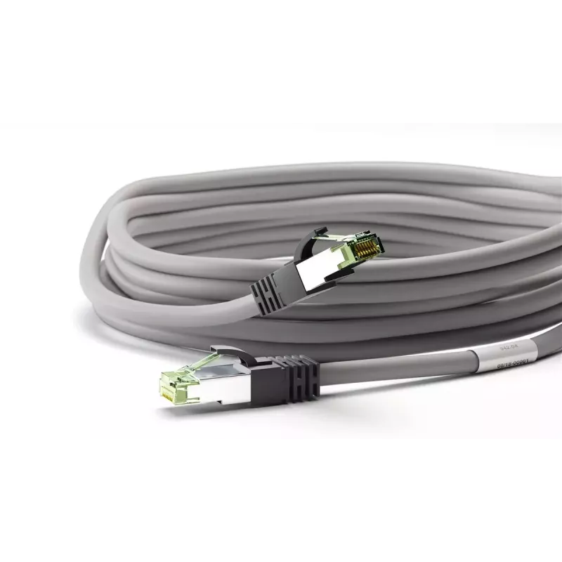 Tinklo kabelis Goobay CAT 8.1 Patch Cord RJ-45 Cat8.1 2m Pilkas