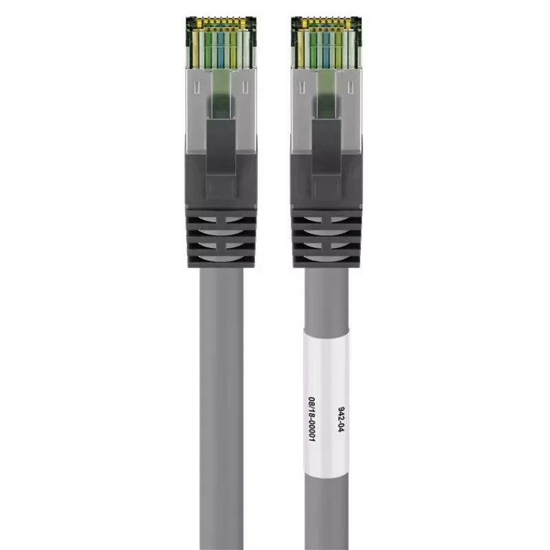 Tinklo kabelis Goobay CAT 8.1 Patch Cord RJ-45 Cat8.1 2m Pilkas