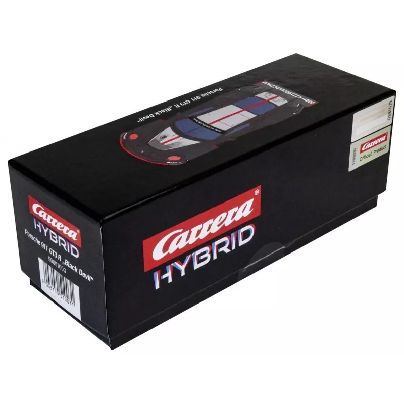 Sportinio automobilio modelis Carrera Porsche 911 GT3 R Juoda Devil 8 metų