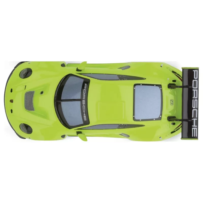 Sportinio automobilio modelis Carrera Porsche 911 GT3 R rūgštinė žalia 8 metams