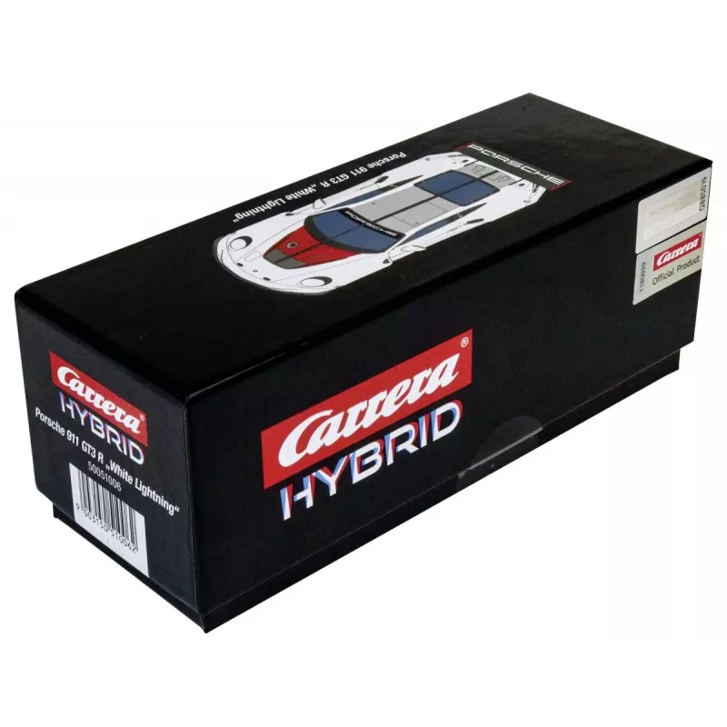 Sportinio automobilio modelis Carrera Porsche 911 GT3 R White Lightning, 8 metų