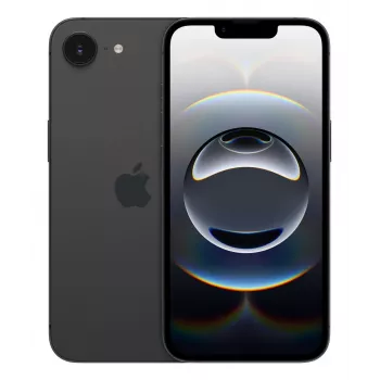 APPLE iPhone 16E - Juoda - 128GB - iOS 18 (MD1Q4ZD/A)