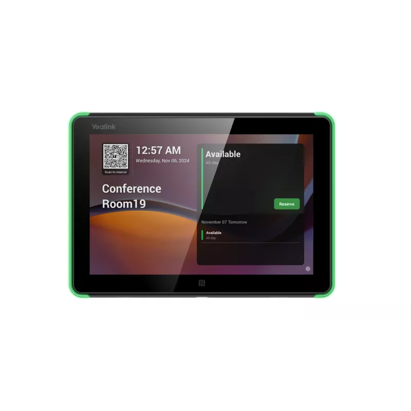 Yealink Room Panel E2 20.3 cm (8 col.) 1280 x 800 pikselių LCD 802.11a, 802.11b, 802.11g, Wi-Fi 5 (802.11ac) Juodas Bluetooth