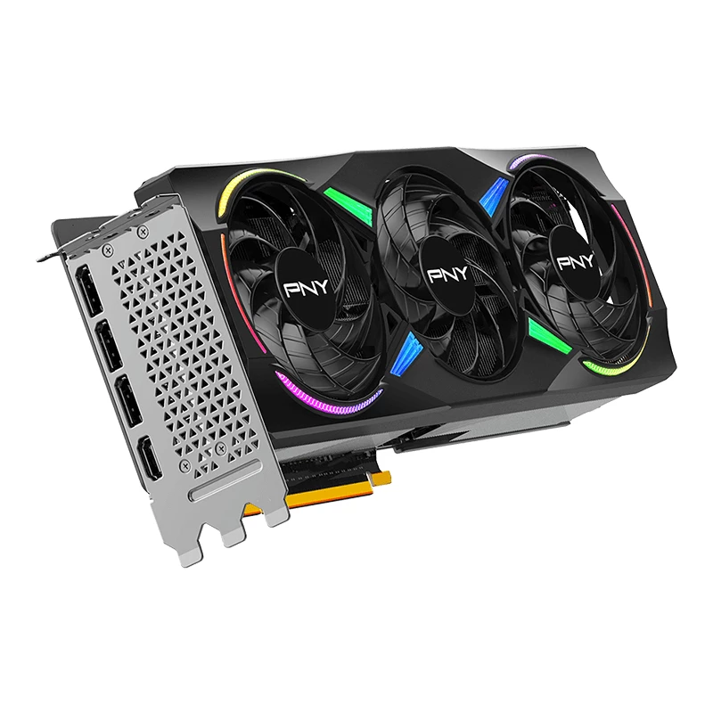 PNY GeForce RTX 5070 Ti 16GB ARGB Overclocked Triple Fan - 16GB GDDR7 - DisplayPort 2.1b / HDMI 2.1b
