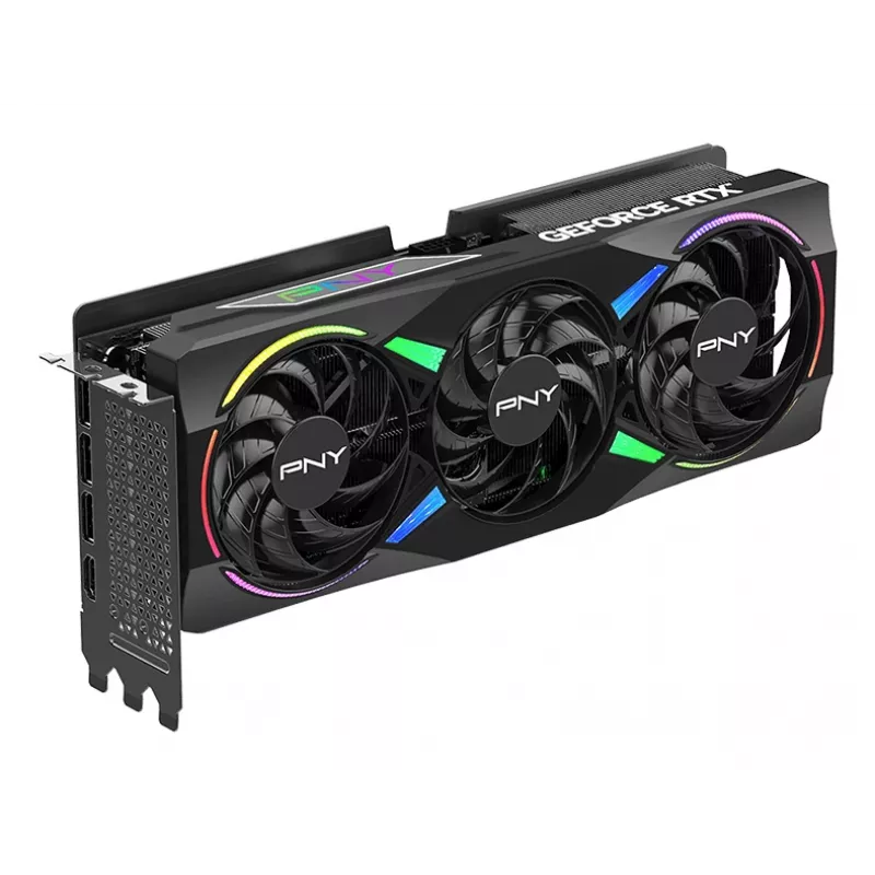 PNY GeForce RTX 5070 Ti 16GB ARGB Overclocked Triple Fan - 16GB GDDR7 - DisplayPort 2.1b / HDMI 2.1b