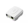 DIGITUS USB spausdinimo serveris, 1 prievadas 1x RJ45, 1x USB A, USB 2.0 Visoms įprastoms OS