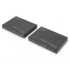 DIGITUS HDMI 2.0 HDMI KVM plėtiklio rinkinys – 70 m USB 1.1, jutiklinio ekrano palaikymas