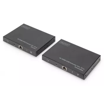 DIGITUS HDMI 2.0 HDMI KVM plėtiklio rinkinys – 70 m USB 1.1, jutiklinio ekrano palaikymas