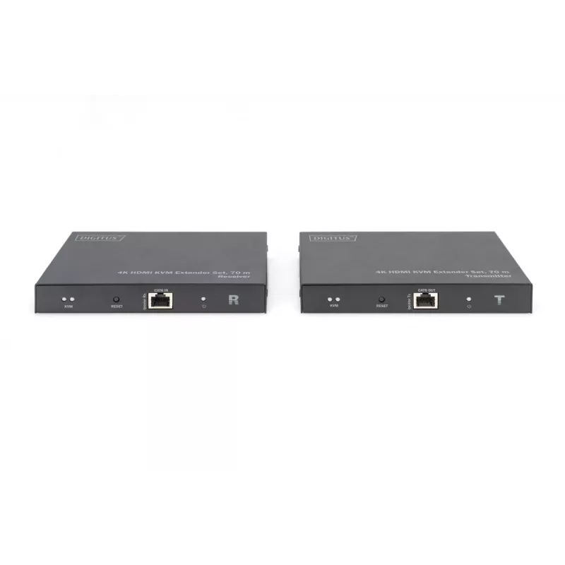 DIGITUS HDMI 2.0 HDMI KVM plėtiklio rinkinys – 70 m USB 1.1, jutiklinio ekrano palaikymas